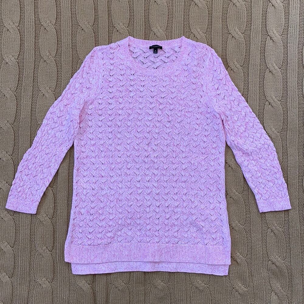 Talbots cotton & linen sweater